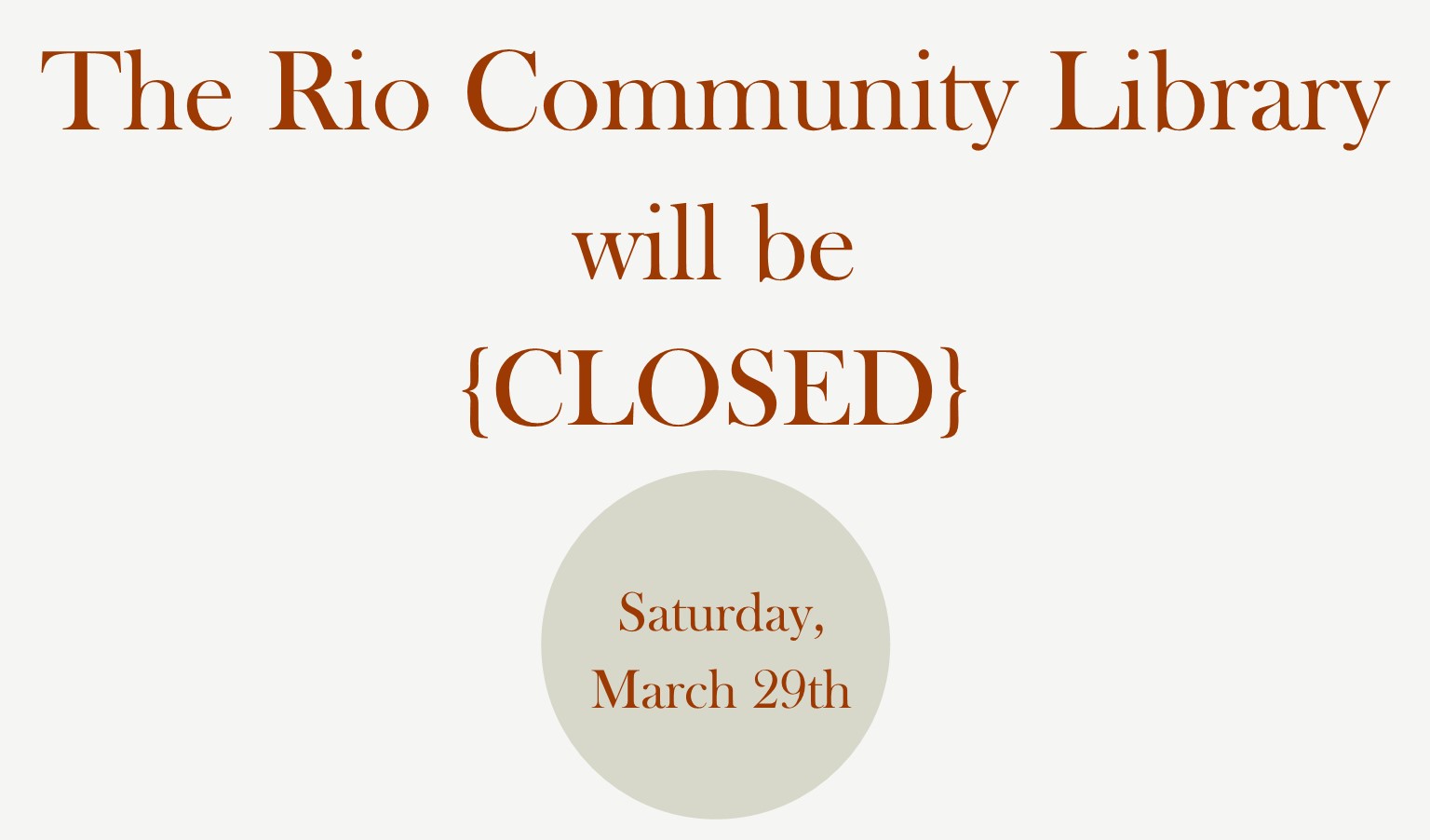 Closed