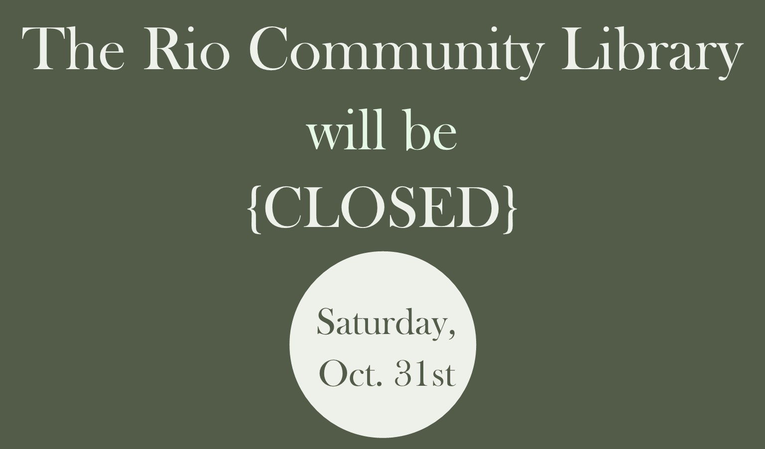 closed